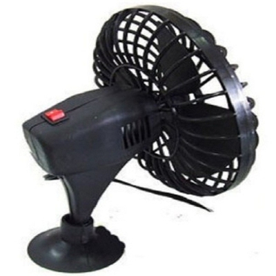 Un bon prix. Mini support de oscillation en plastique de tasse de ventilateur de voiture de 4 pouces avec le commutateur deux en ligne