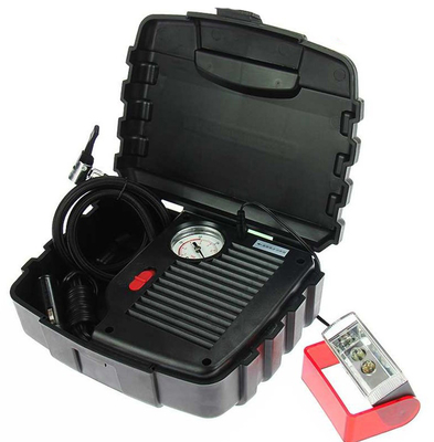 Un bon prix. Un compresseur d'air portatif de garantie d'an pour C.C 12v des pneus de voiture 250psi en ligne