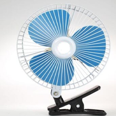 Un bon prix. Garde arrière de plastique Car Cooling Fan 8 pouces oscillant avec la couleur adaptée aux besoins du client en ligne