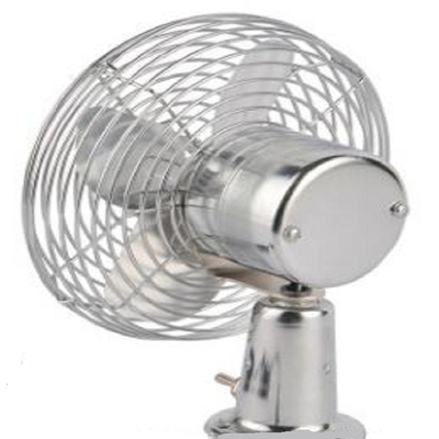 Un bon prix. Pouce de Mini Electric Car Cooling Fan 6 12v/24v de oscillation dans la couleur argentée en ligne