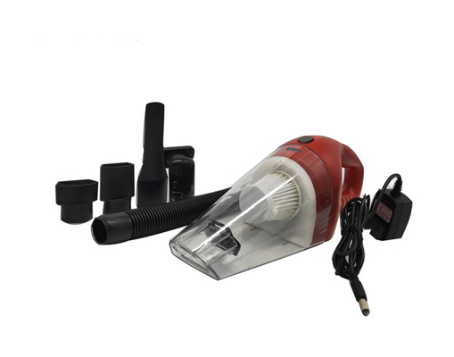 Couleur rouge et blanche de voiture de Recordless de C.C portatif de l'aspirateur 12v