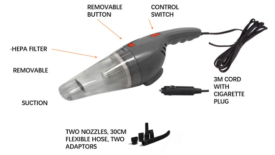Un bon prix. Filtre HEPA pour aspirateur de voiture portable DC12V avec garantie d'un an en ligne