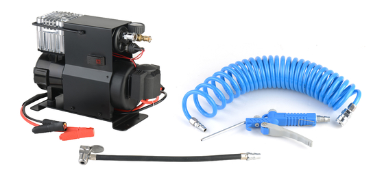 Compresseur d'air pour voitures en métal DC12V/24V pour le gonflement des camions
