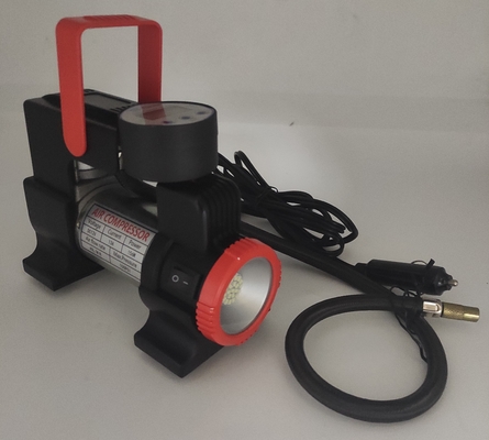 Un bon prix. Compresseur d'air de voiture portable à LED DC12V avec jauge numérique en ligne