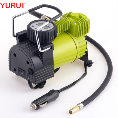 Un bon prix. Pompes de gonflement de pneus de voiture à cylindre unique DC12v avec poignée en ligne