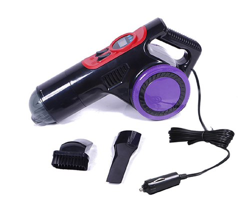 Aspirateur 12V et compresseurs d'air Mini portatif avec LED lumière pression de l'air jauge numérique 3 en 1 pneu gonflé et C